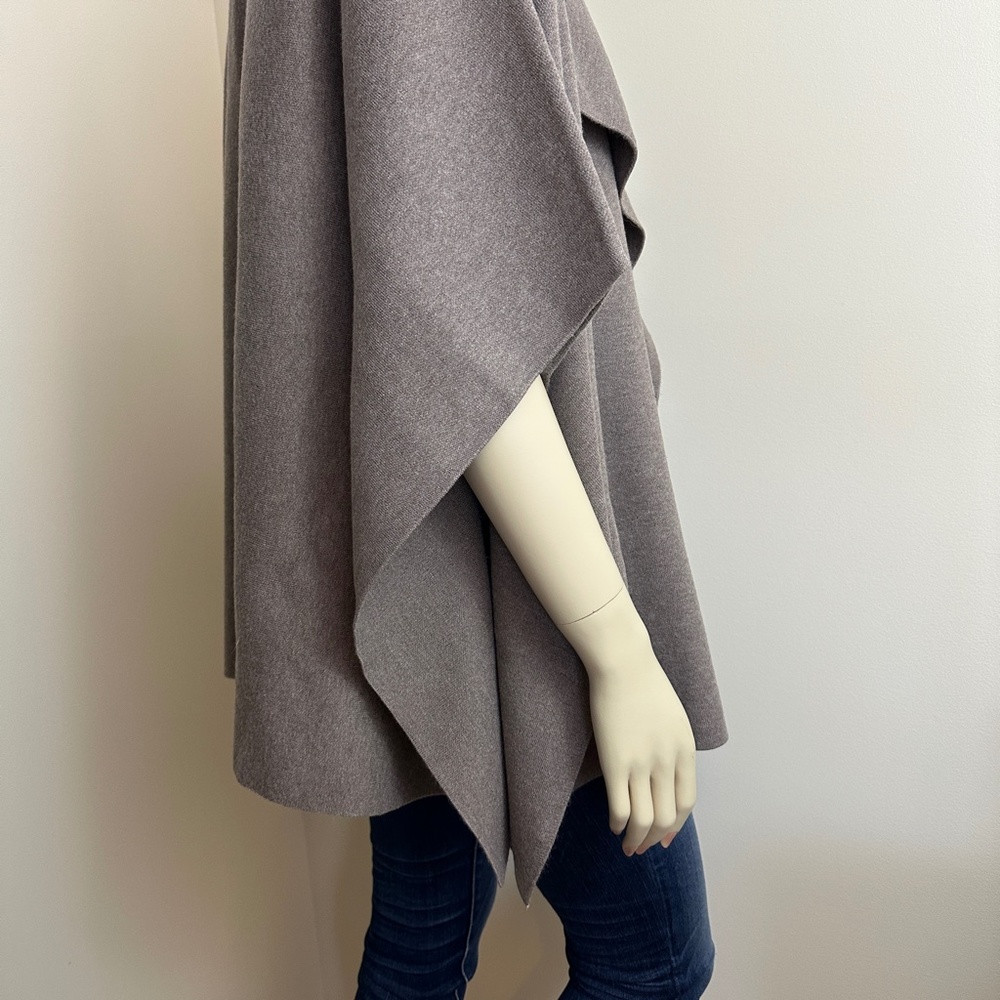 MASSIMO DUTTI taupe brown oversized cardigan - Picture 7 of 13